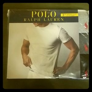 3 POLO RALPH LAUREN CLASSIC FIT CREWS